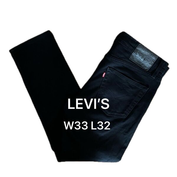 Levi's リーバイス/スリムフィットジーンズ デニム/ブラック/512/W33 L32