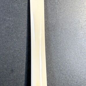 煙管 道具 マンモス天然製 幅さ9.1cm 径1.45cm 未使用中古品 写真にて御判断お願い致します。