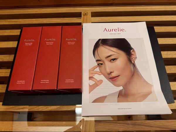 Aurelie モイストフェイスウォッシュ 洗顔料 3個セット 未使用品