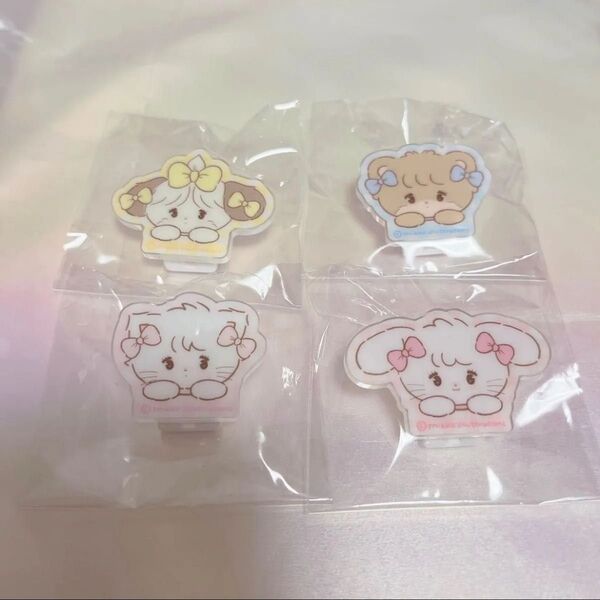mikko illustrations popup ポップアップストア アクリルクリップ ヘアクリップ ノベルティ 4点セット