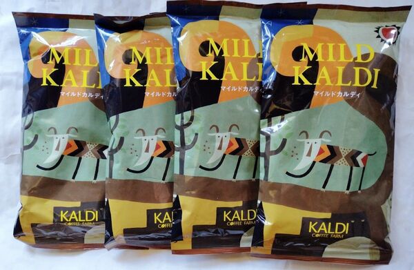 KALDI カルディ コーヒー珈琲 マイルドカルディ 中挽き コーヒー粉 200g×4袋