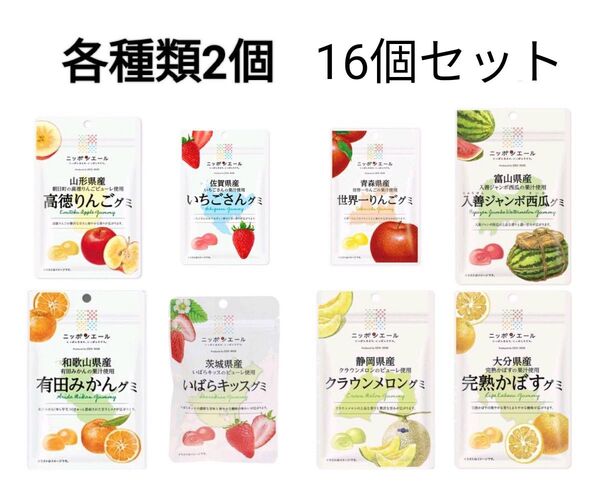 ニッポンエールグミ 16個セット