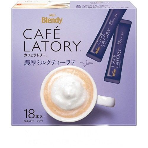 ブレンディ カフェラトリー スティック 濃厚ミルクティーラテ 18本