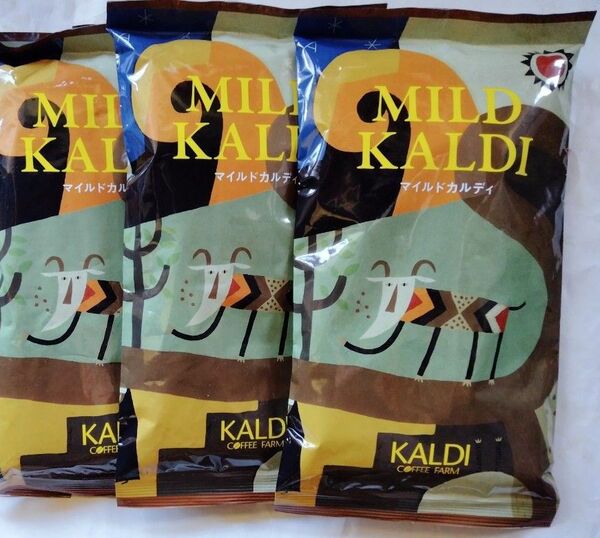 KALDI カルディ コーヒー珈琲 マイルドカルディ 中挽き コーヒー粉 200g×3袋