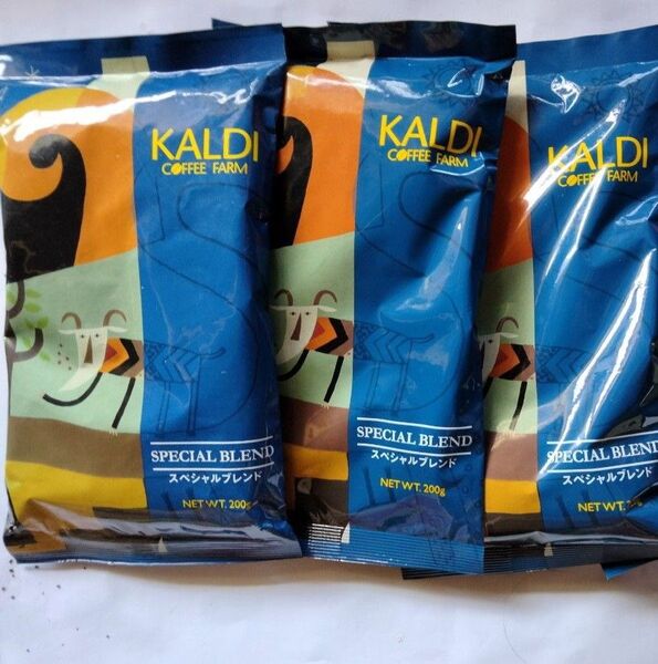 KALDI カルディ コーヒー珈琲 スペシャルブレンド 中挽き コーヒー粉 200g×3袋