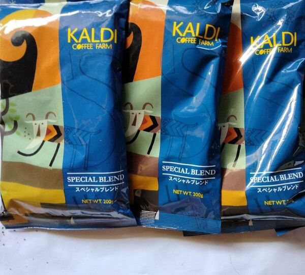 KALDI カルディ コーヒー珈琲 スペシャルブレンド 中挽き コーヒー粉 200g×3袋