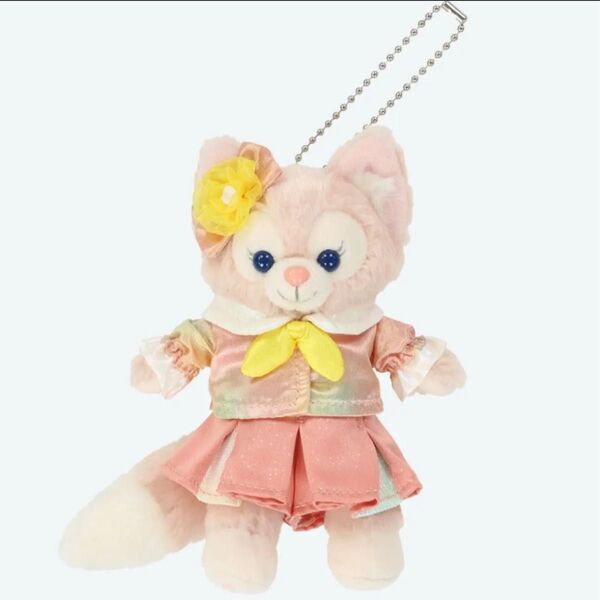 ダッフィー&フレンズ カラフルハピネスダッフィー ぬいぐるみバッジ リーナベル