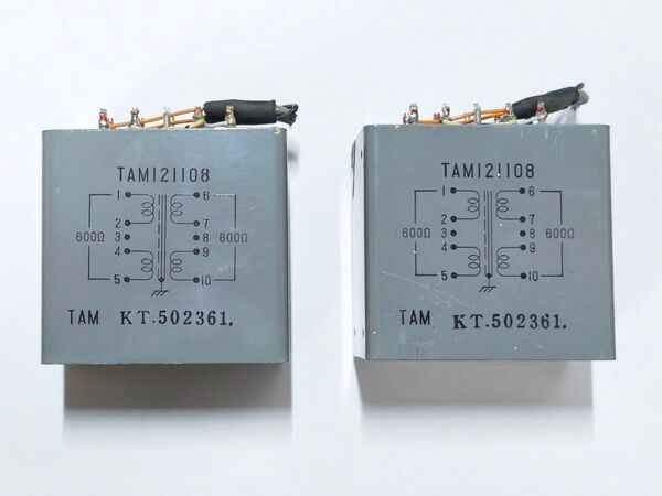 タムラ製作所 TAMURA TAM121108 トランス 2個セット