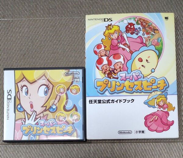 スーパー プリンセスピーチ 公式ガイドブック付き