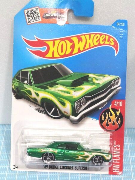 【未開封】ホットウィール'69 ダッジ コロネット スーパービー HOTWHEELS ‘69DODGE・coronet