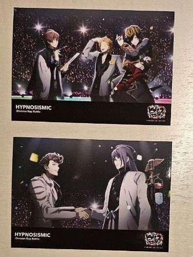 ヒプノシスマイク ヒプムビ 第9弾 特典 場面写ブロマイド 2枚セット 一二三 十四 幻太郎 寂雷 獄