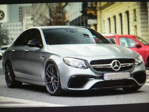 ** after market goods W213 previous term sedan E63 look front spoiler + front grille + side step + rear skirt Benz for ⑩*