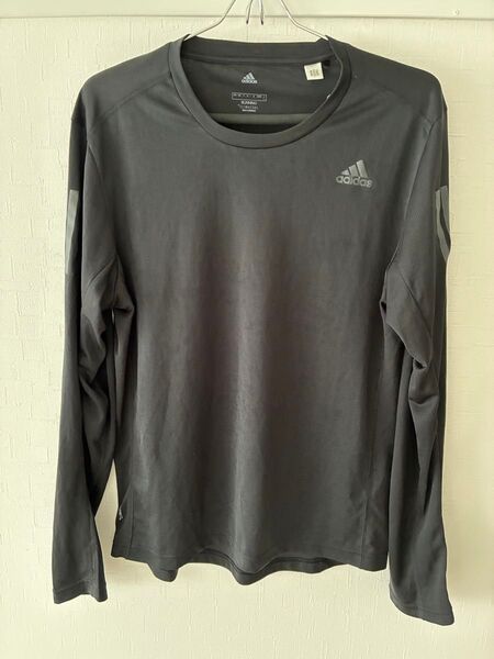 adidas CLIMACOOL 長袖Tシャツ Lサイズ ブラック