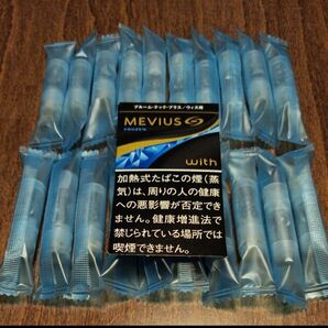 プルームテックウィズプラス 純正カートリッジ フローズン味 20個 開封1ヶ月以内