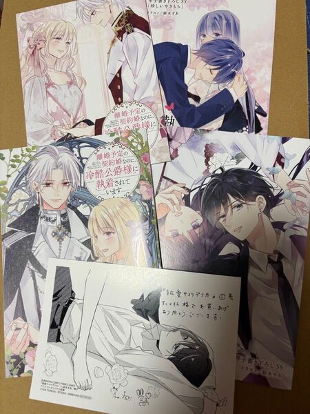離婚予定の契約婚なのに、冷酷公爵様に執着されています 執愛サイケデリカ 特典のみ