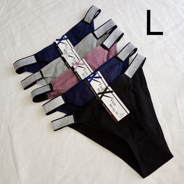 (H32)【L5枚】レディース ショーツ パンツ コットンミックス ふんどし パンティ 下着