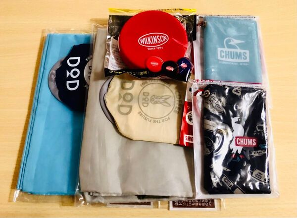 DOD×BOSS トートバッグ CHUMS チャムス カラビナ付きマルチケース