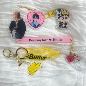 BTS JIMIN ジミン アクリルスタンド アクリルキーホルダー マスタニム マスター アクリルスティック butter 公式