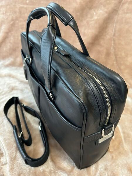 コーチCOACH2WAY牛革ビジネスバッグ本革ビジネスバックブリーフケース書類鞄 ショルダーバッグ