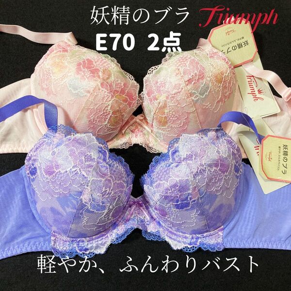 トリンプ 妖精のブラ530 ブラジャー 2点 E70