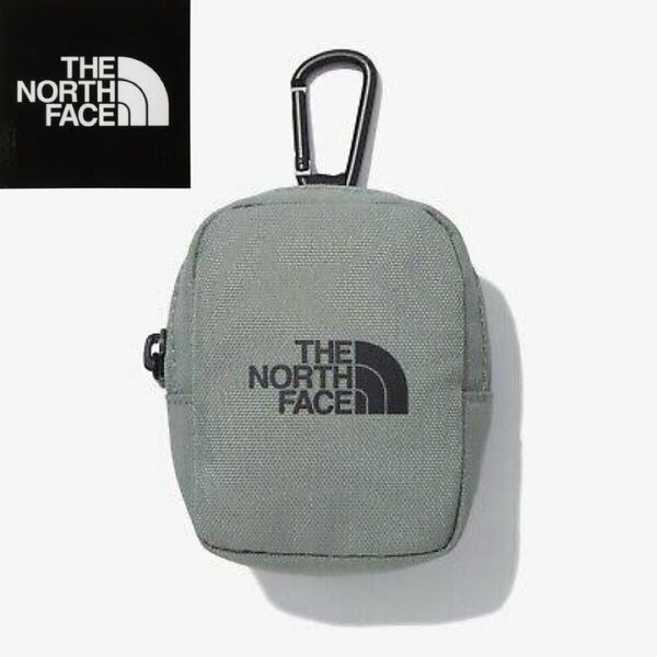 ノースフェイス ミニポーチ WL MINI POUCH ホワイトレーベル G イヤホンケース 小物入れ カラビナ付き