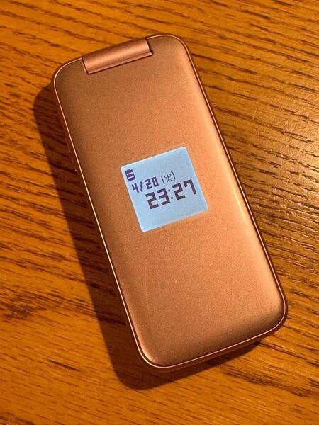 最安値 ドコモ らくらくホン F-01M ピンク 本体のみ