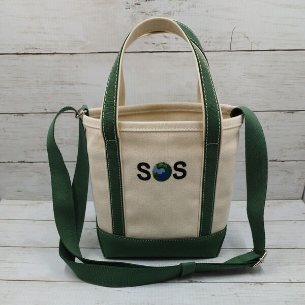 STELLA McCARTNEY SOS Small Tote ステラマッカートニー SOS刺繍ロゴスモールトートバッグ 2way