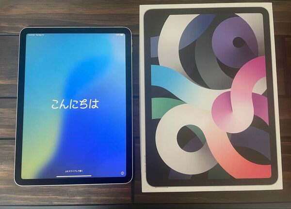 Apple iPad air4 Wi-Fi+Celluer シルバー MYGX2J_A 本体 箱付 ジャンク