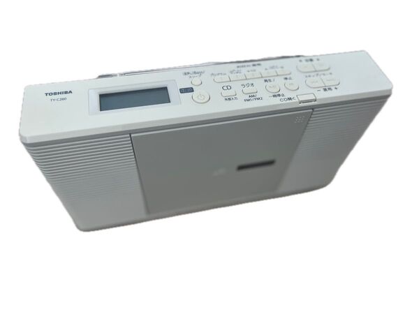TOSHIBA CDラジオ TY-C260 ホワイト