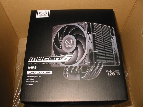 SCYTHE サイズ CPUクーラー MUGEN6 BLACK EDITION SCMG-6000DBE 新品未使用