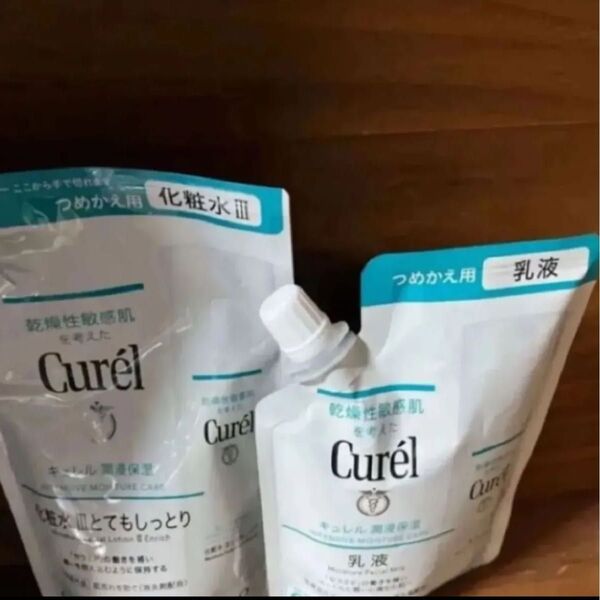 キュレル 潤浸保湿 化粧水Ⅲとてもしっとり 乳液 つめかえ用