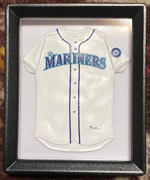 バンダイMLBユニフォームフレームマグネット シアトル・マリナーズ☆