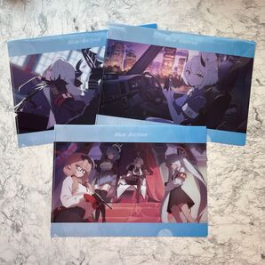 ブルーアーカイブ A4クリアファイル3枚セット