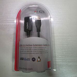 LINDY USB3.O アクティブ延長ケーブル 5m