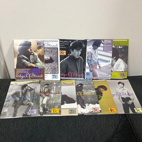 尾崎豊 オフィシャル・ファンクラブ 「エッジ オブ ストリート」 会報誌 Edge Of Street会報