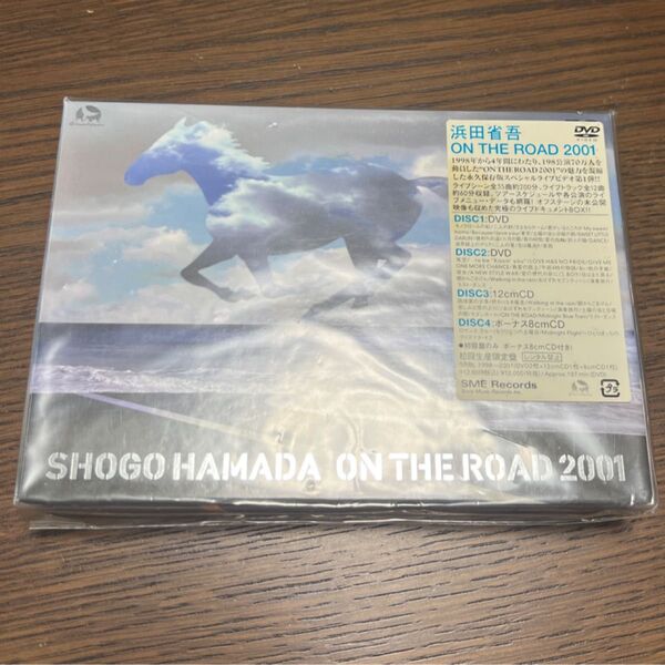 浜田省吾/ON THE ROAD 2001初回限定生産・DVD2枚+CD2枚