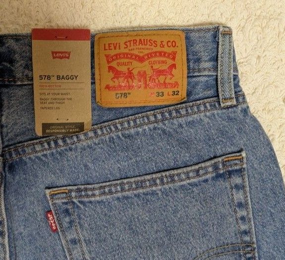リーバイス Levi′s 578 BAGGY W33 L32 ジーンズ バギー