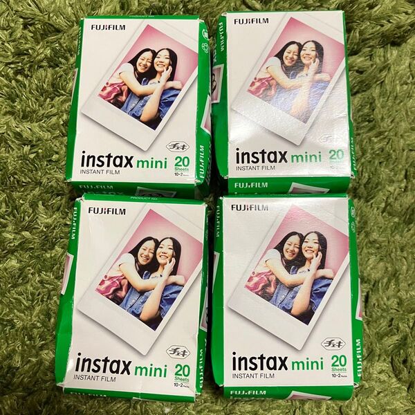チェキフィルム 20枚×4箱 計60枚