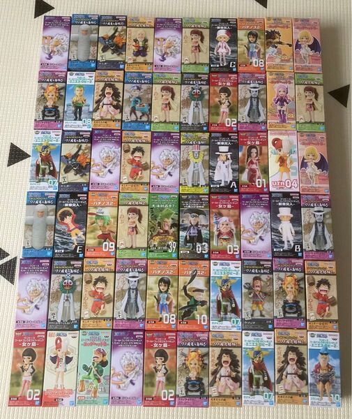 ワンピース ワーコレ 新品未開封 60個セット ワールドコレクタブルフィギュア