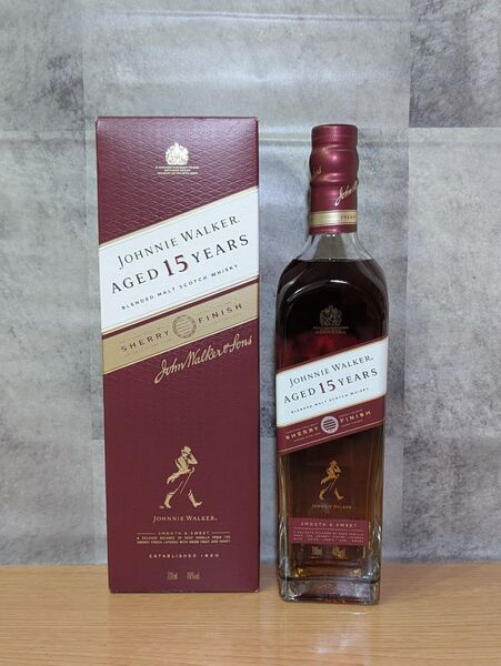 ジョニーウォーカー15年シェリーフィニッシュ JOHNNIE WALKER 15Y SHERRY FINISH 700ml 40%