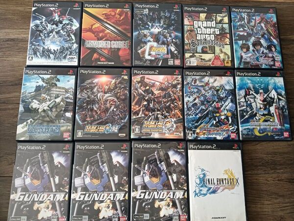 PS2ソフト14本まとめ売り プレイステーション2