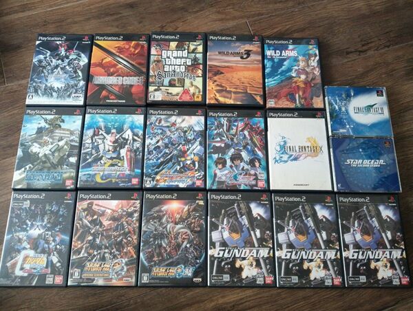 PS PS2ソフト18本まとめ売り プレイステーション2