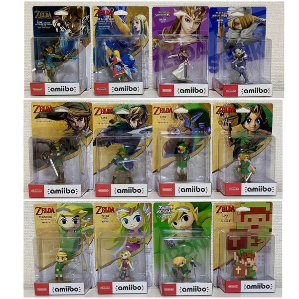 【新品12個】 ゼルダの伝説 アミーボ amiibo