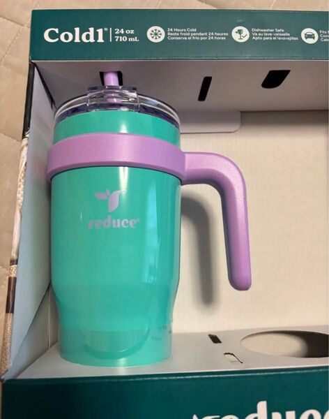 reduce 真空断熱二重 ステンレスタンブラー 保冷専用 710ml コストコ