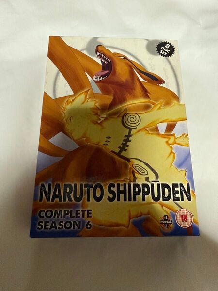 NARUTO-ナルト- 疾風伝 シーズン6 コンプリート DVD