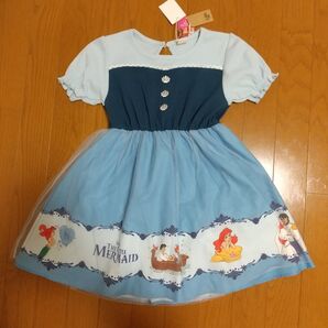 アリエル キッズ ワンピース 110 リトシー ディズニー