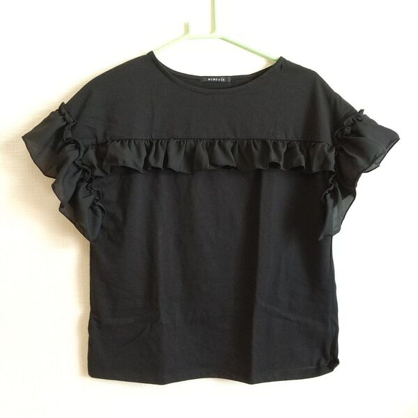 mumu フリルカットソー