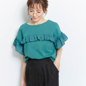 mumu フリル カットソー