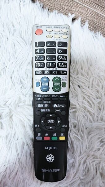 SHARP AQUOS テレビリモコン