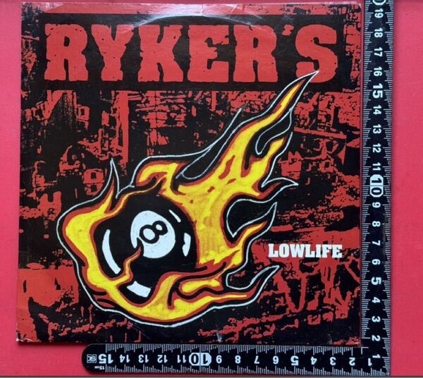 ゴミ扱いジャンク価格-RYKER'S EP ジャンク無保証条件下 LOWLIFE カラー レコード ライカーズ vinyl
